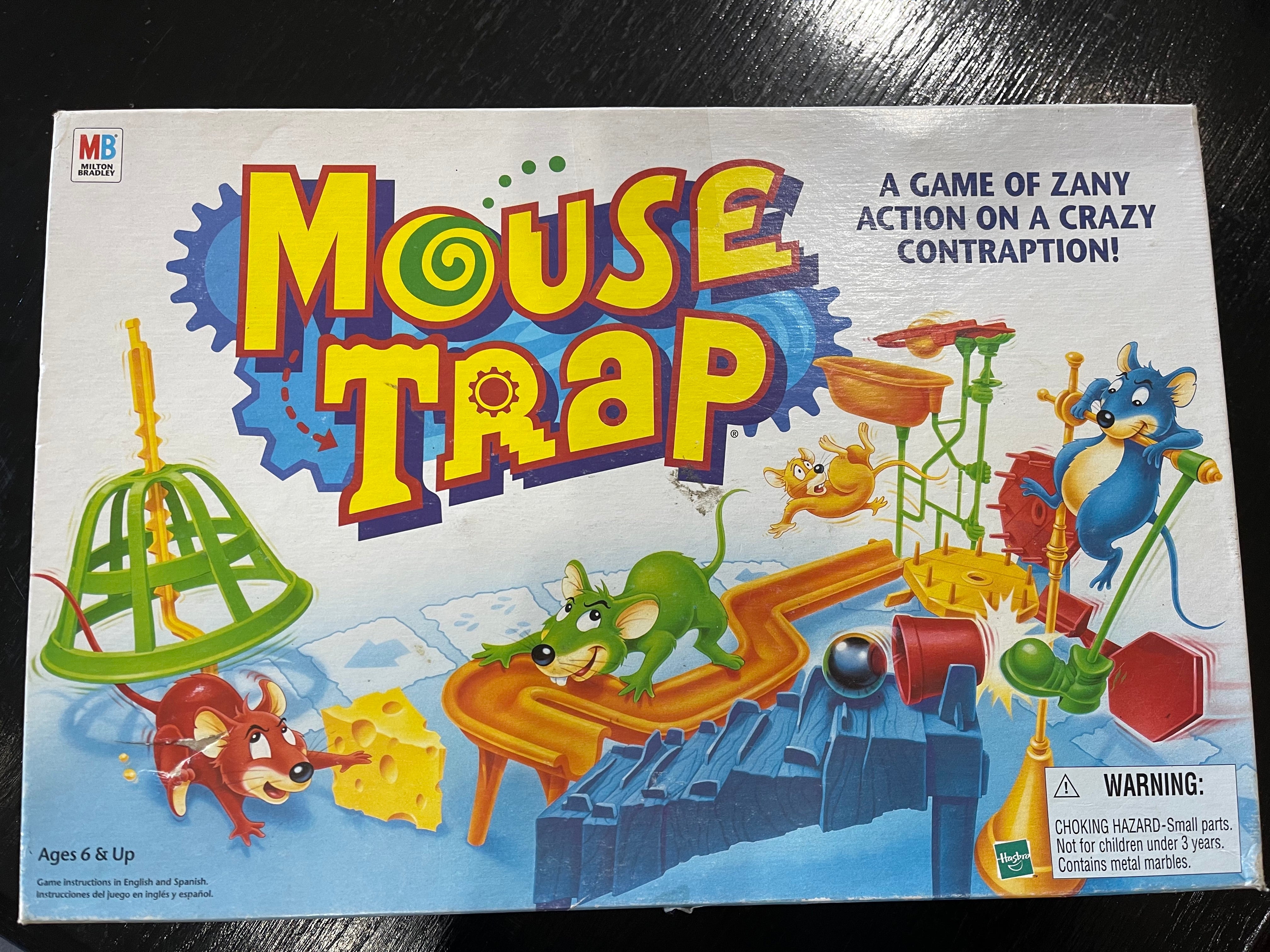 Mouse Trap Kids Board Game, Kids Game for 2-4 Players 