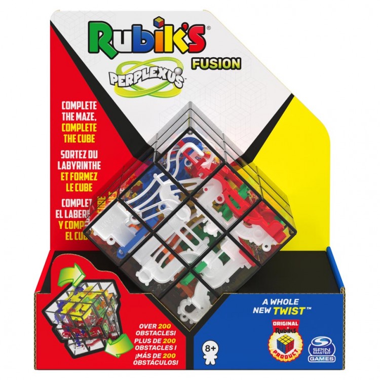 Two-in-One Cubic Puzzles : Rubik's Perplexus Fusion