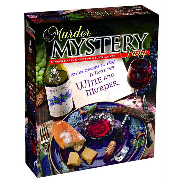 Murder Mystery Party Bookcase Game