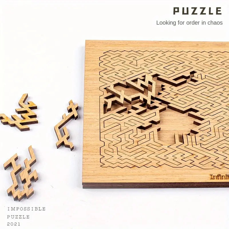 Rental - Infinite Water Chestnut - Wooden Puzzle