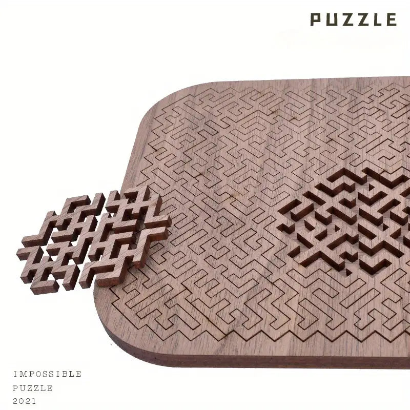 Intricate Wooden Puzzles