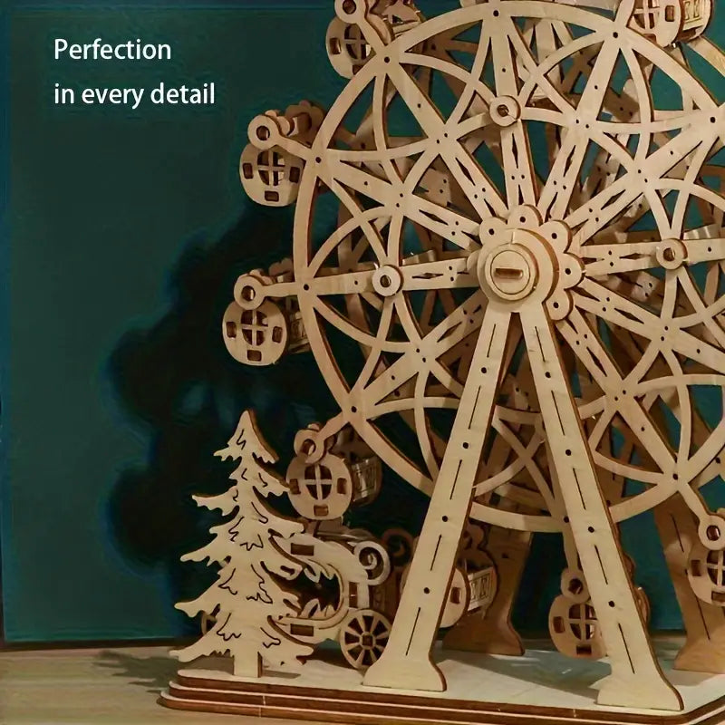 3D Wooden Model Kit - Ferris Wheel