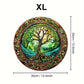 Round Wooden Puzzles - Aurora Tree of Life