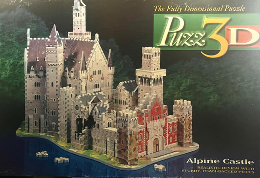 Rental - 3D Puzzle Alpine Castle by Puzz3D