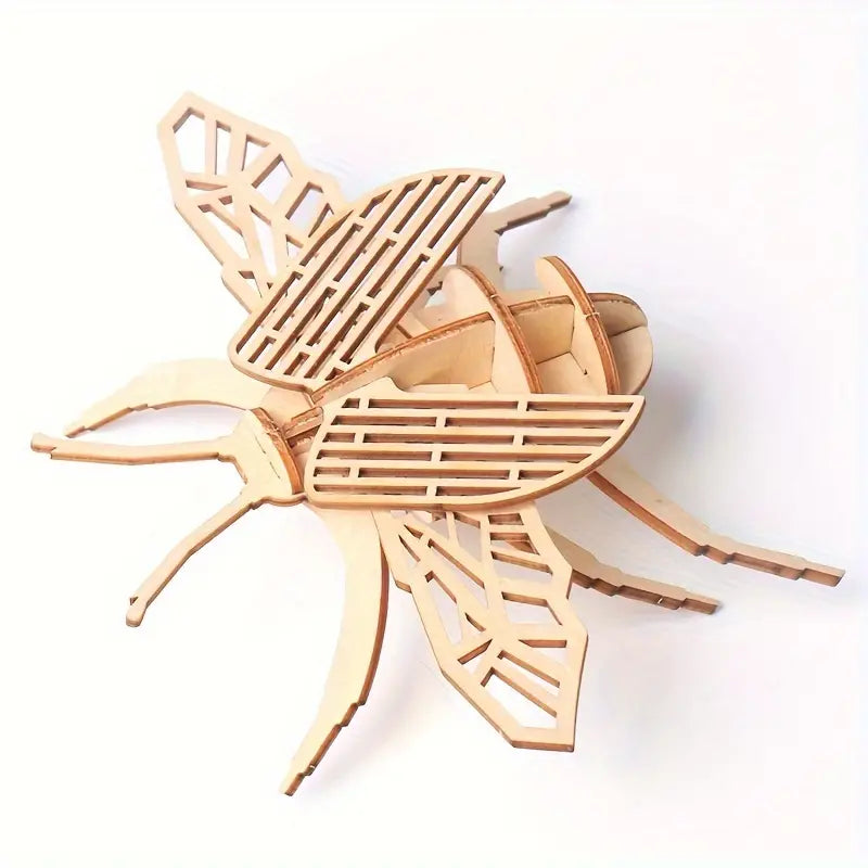 3D Wooden Model Kit - Insects