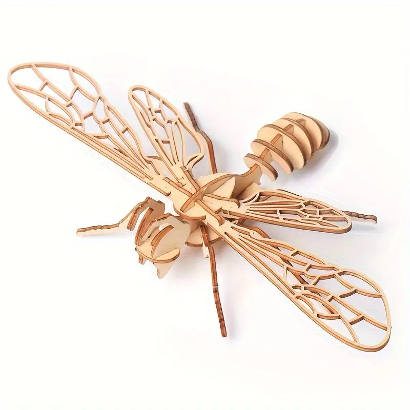 3D Wooden Model Kit - Insects