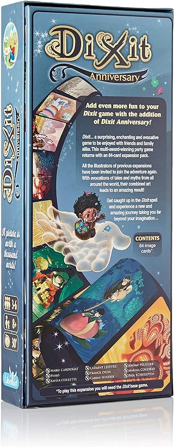 Dixit: 10th Anniversary Expansion, Mixed Colours