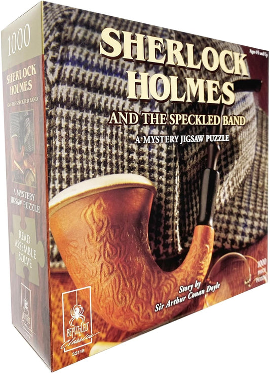 Murder Mystery Jigsaw Puzzle: Sherlock Holmes and the Speckled Band