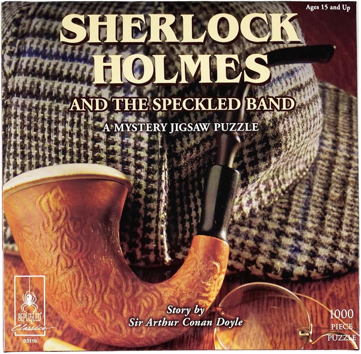 Murder Mystery Jigsaw Puzzle: Sherlock Holmes and the Speckled Band