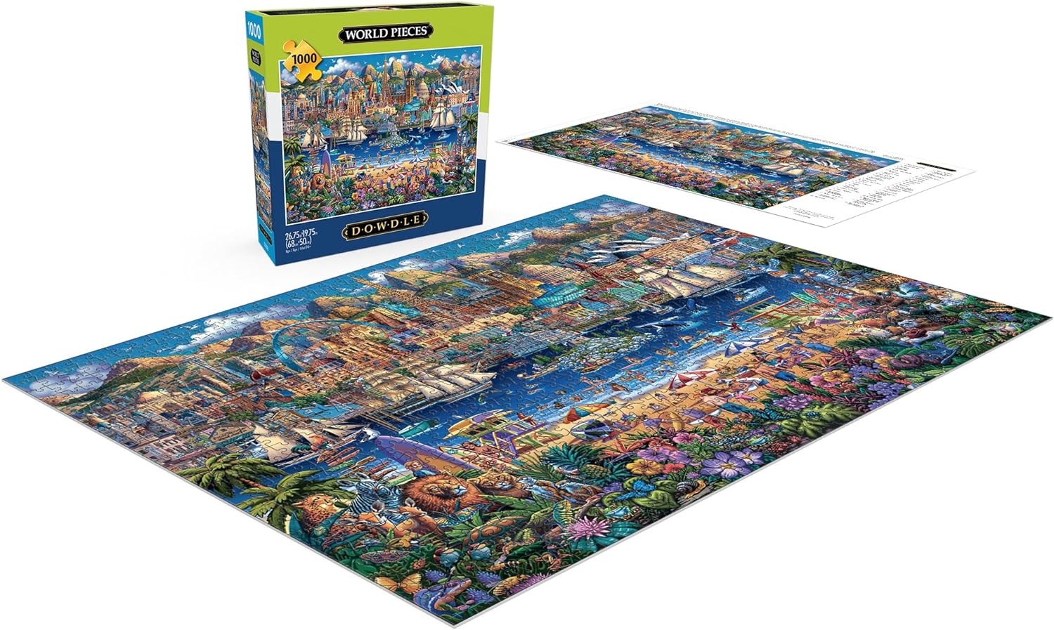 Rental - World Pieces 1000 piece Jigsaw Puzzle
