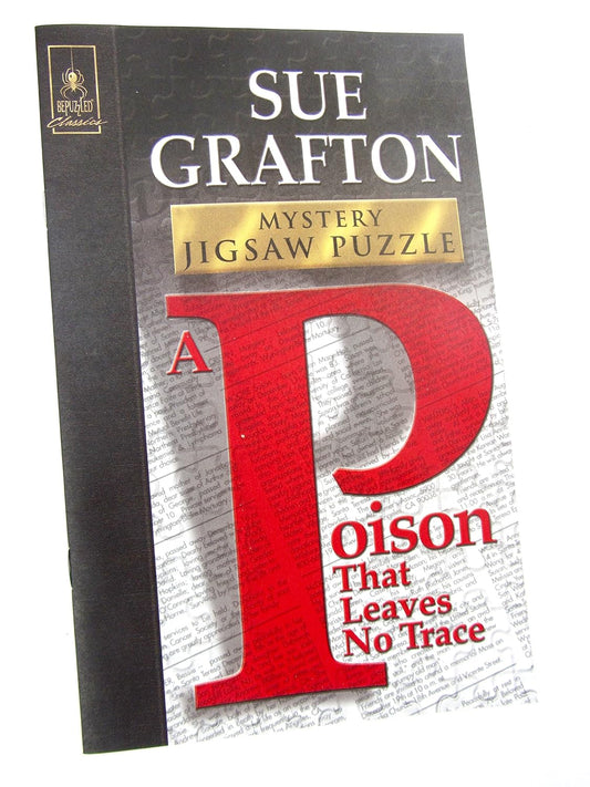 Rental - Mystery Jigsaw Puzzle - A Poison That Leaves No Trace by Sue Grafton