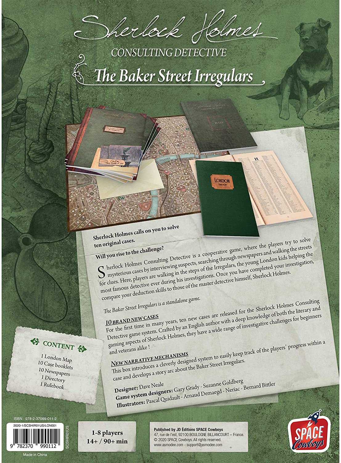 Rental - Sherlock Holmes: Consulting Detective - The Baker Street Irregulars
