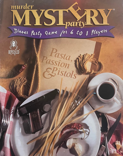 Rental - Pasta, Passion & Pistols, Murder Mystery Party.