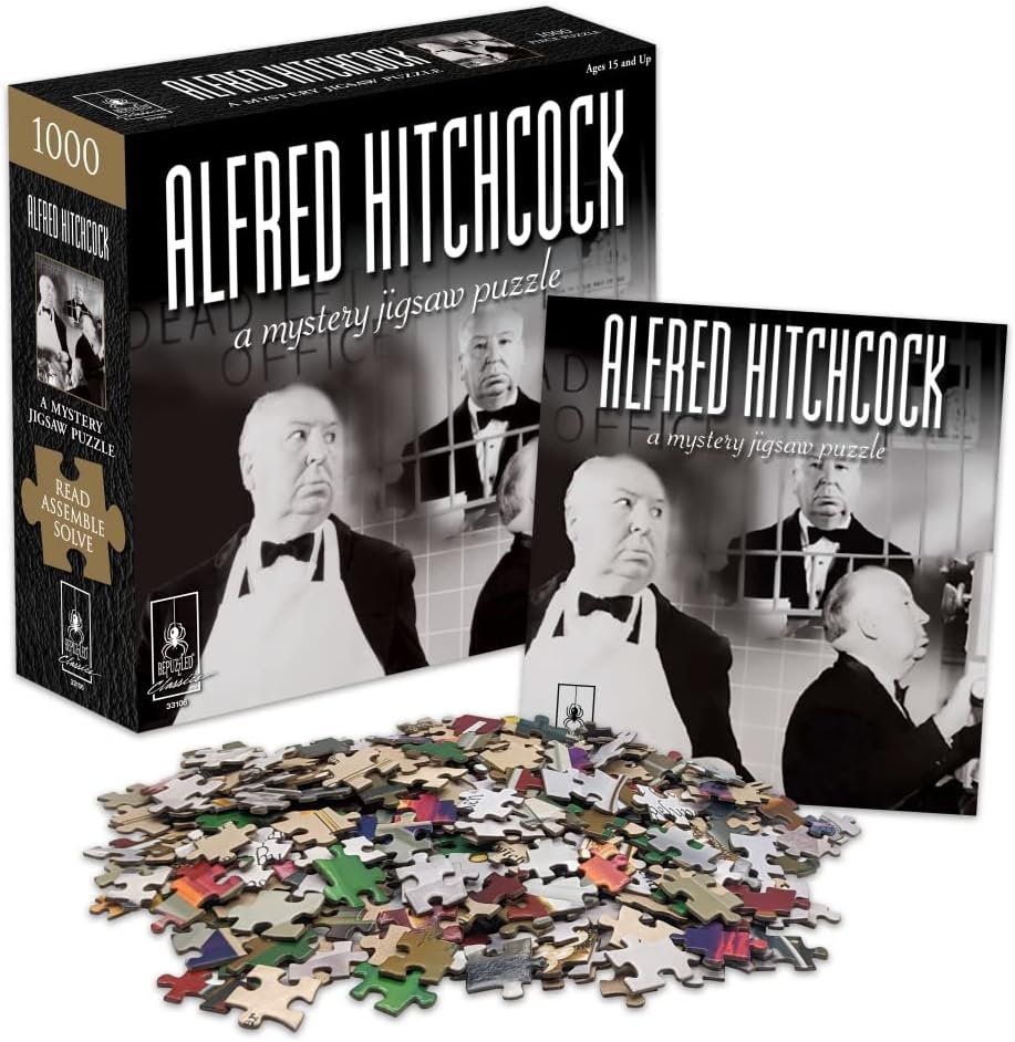 Murder Mystery Jigsaw Puzzle: Alfred Hitchcock 