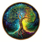 Round Wooden Puzzles - Aurora Life Tree