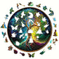 Round Wooden Puzzles - Aurora Life Tree