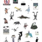 Edward Gorey Sticker Book