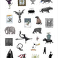 Edward Gorey Sticker Book