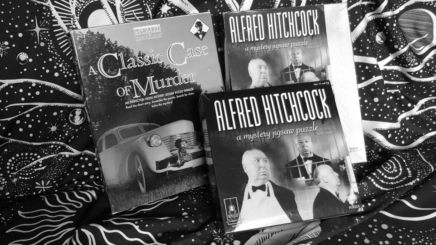 Murder Mystery Jigsaw Puzzle: Alfred Hitchcock 