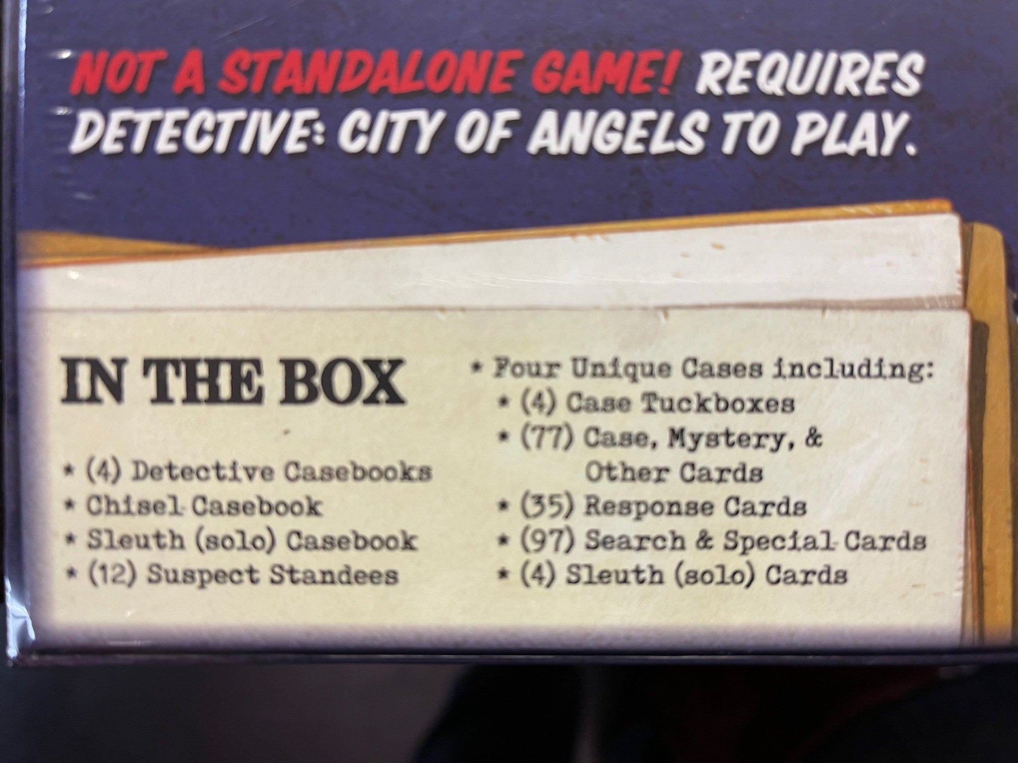 Rental -  Detective: City of Angels: Bullets Over Hollywood expansion