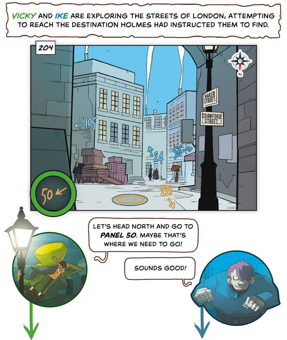 Rental -  GNA: The Baker Street Irregulars (Graphic Novel)