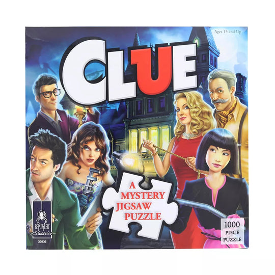 Rental - Clue 1000 Piece Mystery Jigsaw Puzzle - Conundrum House