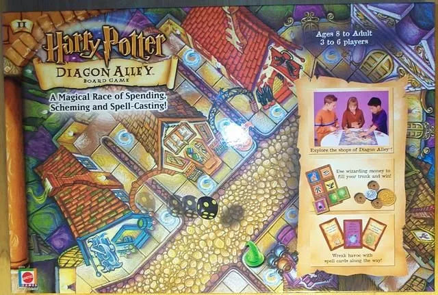 Rental - Harry Potter Diagon Alley Board Game