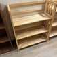 Sale - fold up bookcase 28" wide 38" tall 3 shelves