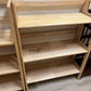 Sale - fold up bookcase 28" wide 38" tall 3 shelves