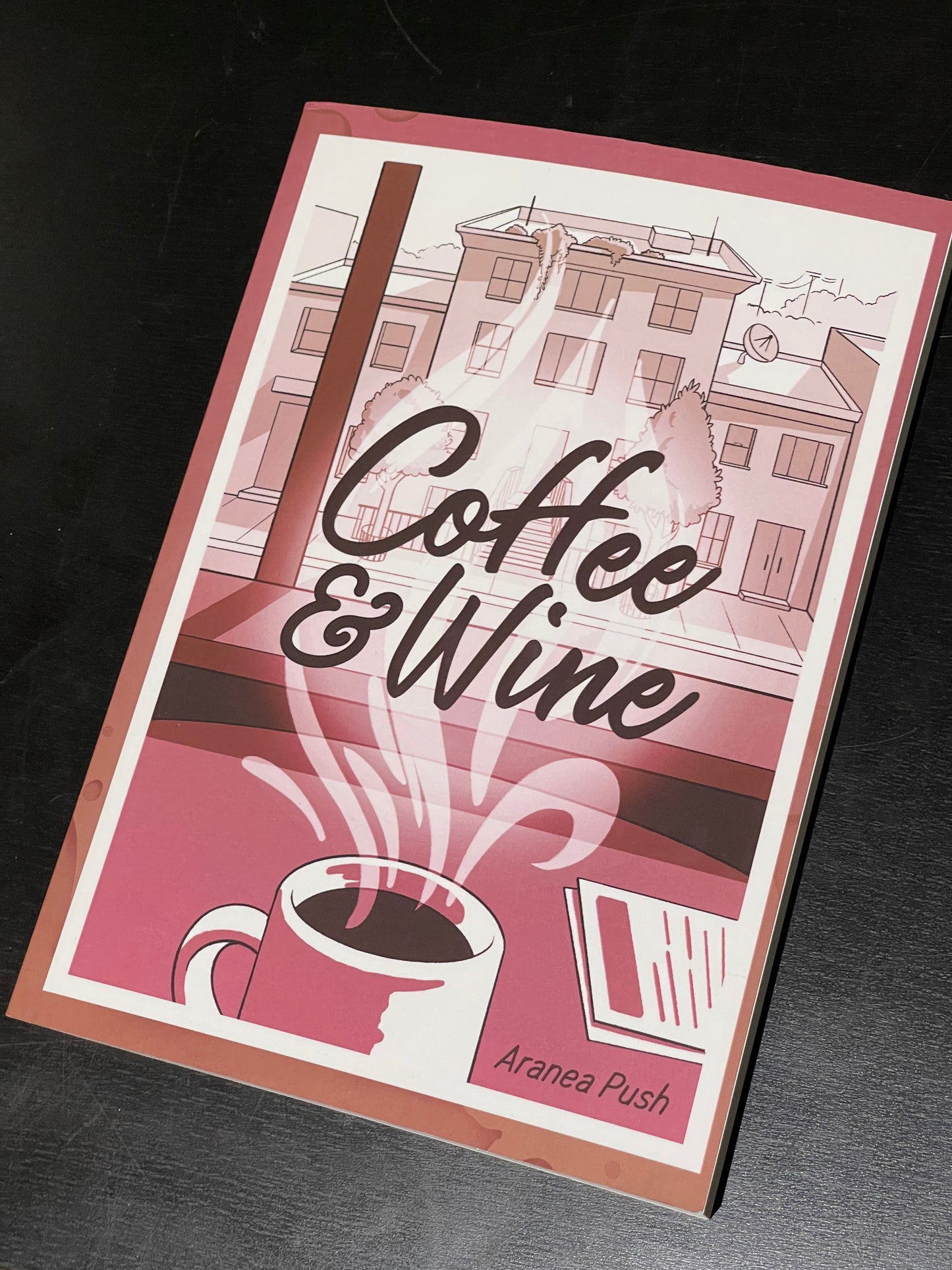 Aranea Push - Graphic Novel - Coffee & Wine (signed)