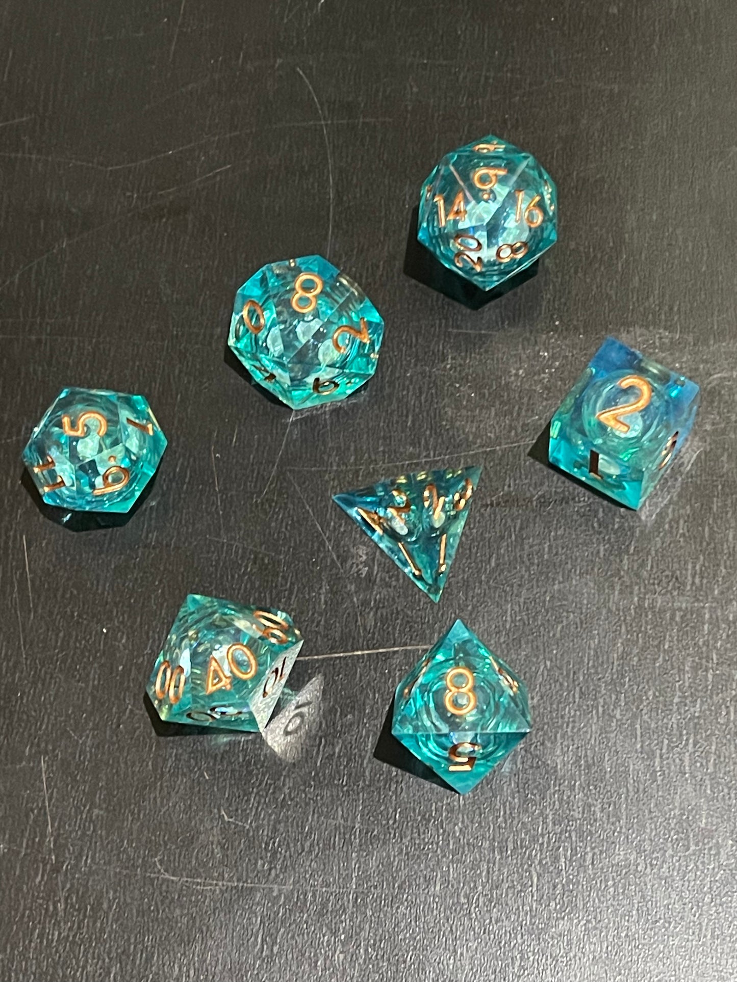 Liquid Core dice set