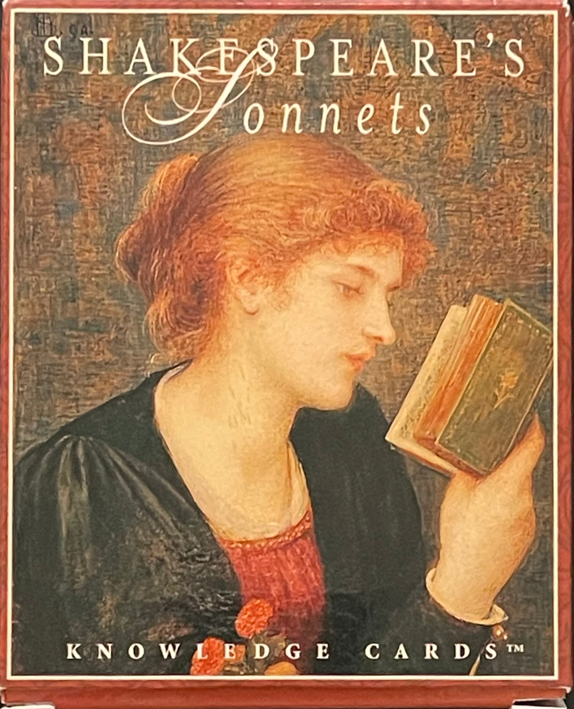 Rental - Shakespeare's Sonnets - Knowledge Cards