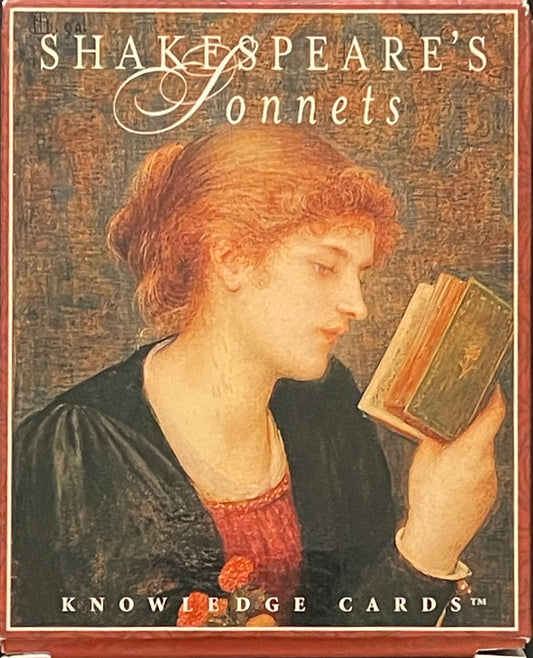 Rental - Shakespeare's Sonnets - Knowledge Cards