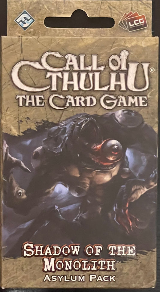 Call of Cthulhu the Card Game Expansion " Shadow fo the Monolith"
