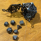 D20 Cage Dice Cage with 7 micro-dice