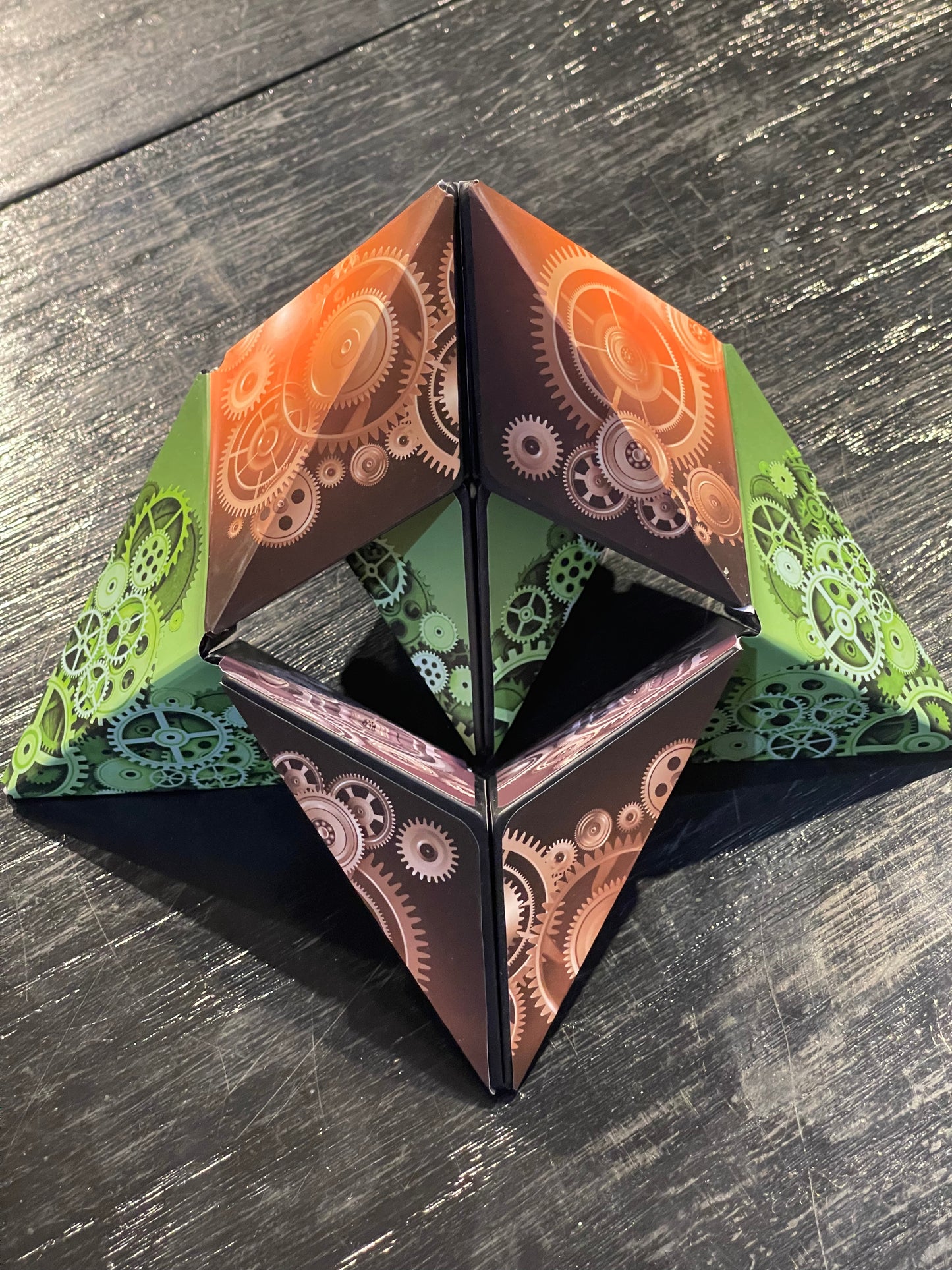 Unfolding Magnetic Magic Cube