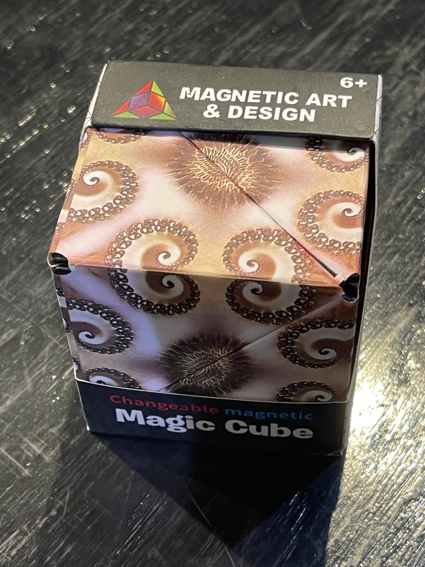 Unfolding Magnetic Magic Cube