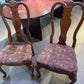 Queen Anne style Cherry Wood side chairs