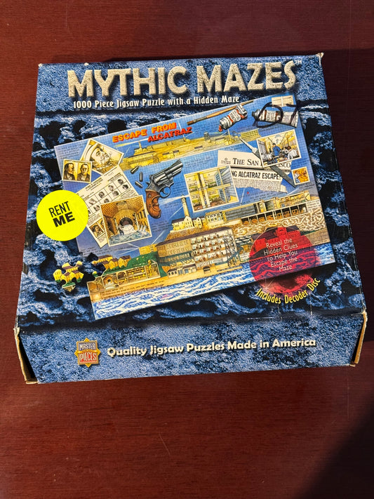 Rental - Mythic Mazes Puzzle - 1000 pieces Jigsaw