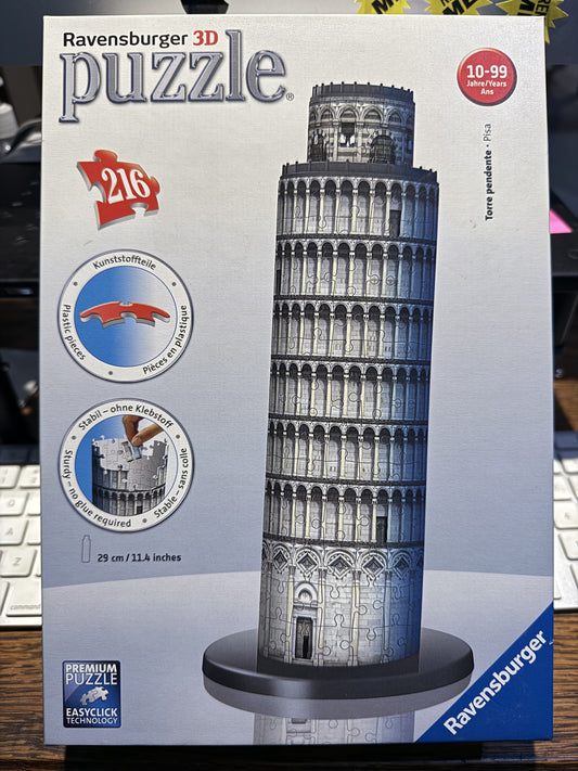 Rental - Leaning Tower of Pisa - Ravensburger 3d puzzle