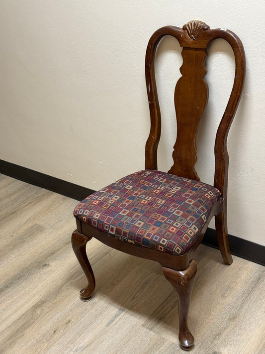 Queen Anne style Cherry Wood side chairs