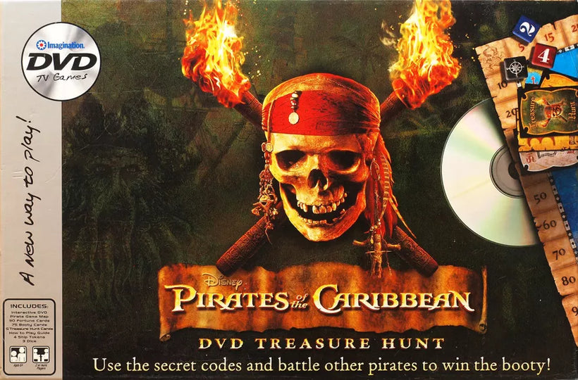 Rental - Disney Pirates of the Caribbean DVD Treasure Hunt