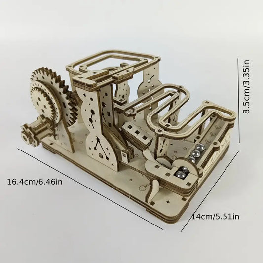 3D Wooden Model Kit - Marble Run