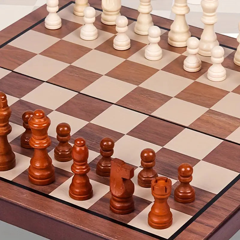 Premium Wooden Magnetic Chess set