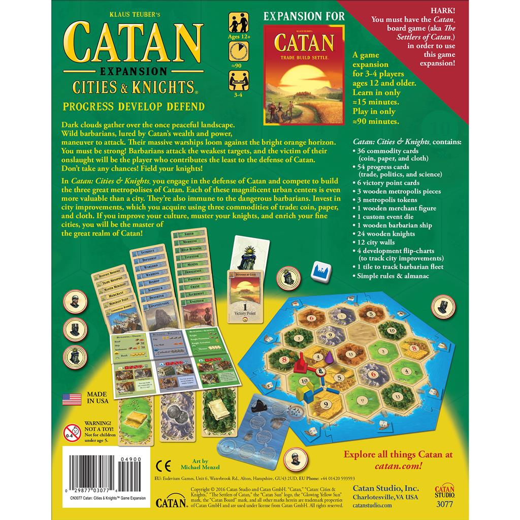 Rental - Catan : Cities and Knights Expansion