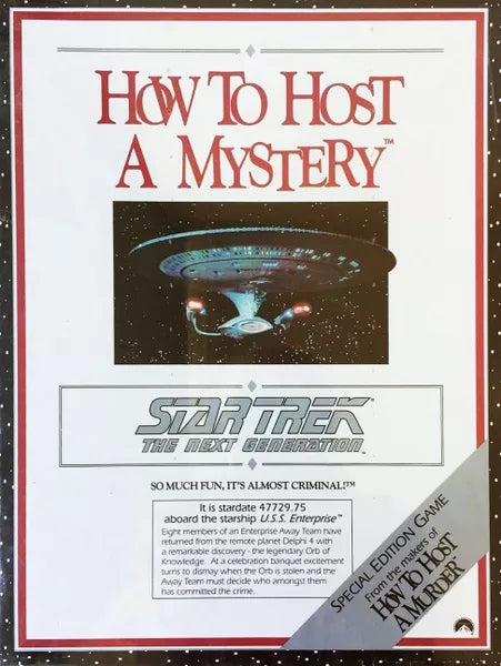 Rental - How to Host a Mystery - Star Trek The Next Generation