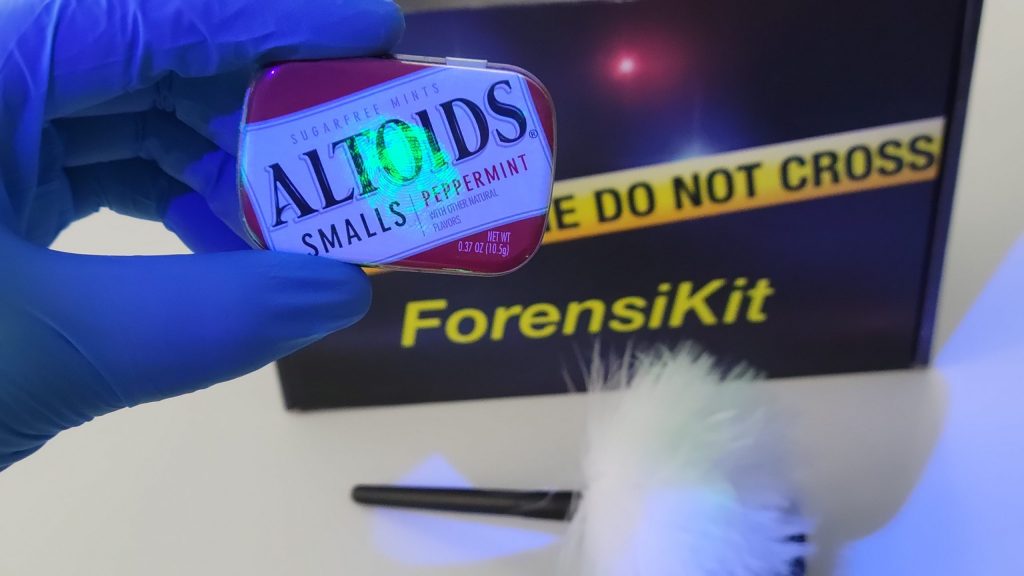 ForensiKit: Printing with Regular Fluorescent Powder