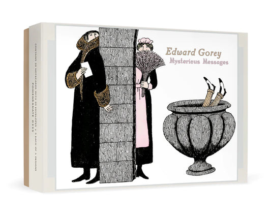 Edward Gorey: Mysterious Messages Boxed Notecards