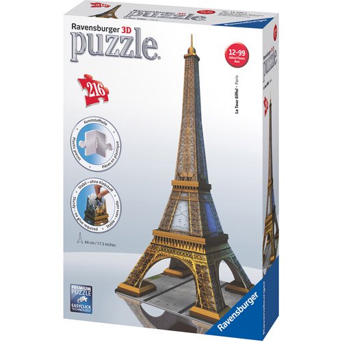 La-Tour Eiffel - Paris, 3D Puzzle