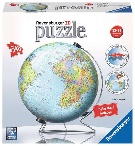Rental - 3D Puzzle Globe by Ravensburger